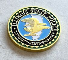 ILLINOIS STATE POLICE Challenge Coin picture