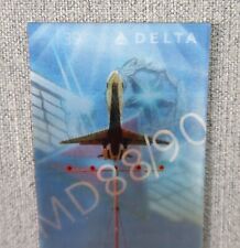 Delta Air Lines Aircraft Trading Card #39 MD-88/90 Aircraft Info Card 2015 picture
