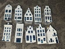 Blue Delft’s House Made For BOLS Royal Distilleries, KLM Lot of 10 picture