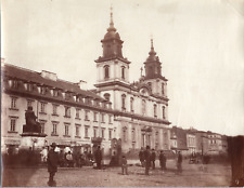 Poland, Warsaw, Nicolas Copernicus Monument, Vintage Print, circa 1880 Vintage Print picture